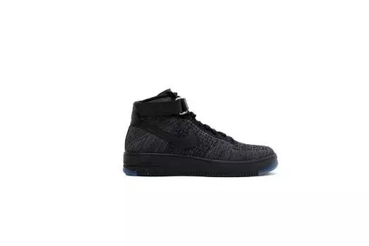 Кроссовки Nike AIR FORCE 1 HIGH ULTRA FLYKNIT 'DARK GREY', серый