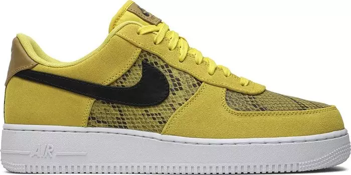 Кроссовки Nike Air Force 1 Low 'Yellow Snakeskin', желтый