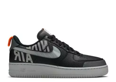 Кроссовки Nike AIR FORCE 1 LOW 'UNDER CONSTRUCTION - BLACK', черный