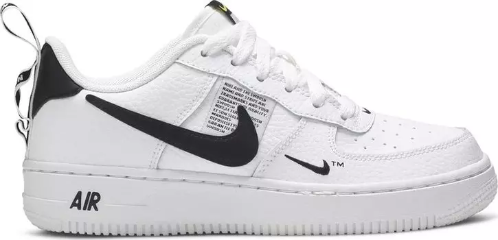 Кроссовки Nike Air Force 1 LV8 Utility GS 'Overbranding', белый