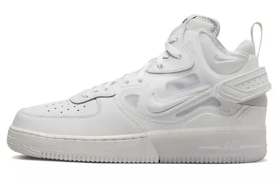 Кроссовки Nike Air Force 1 Mid React Summit белые