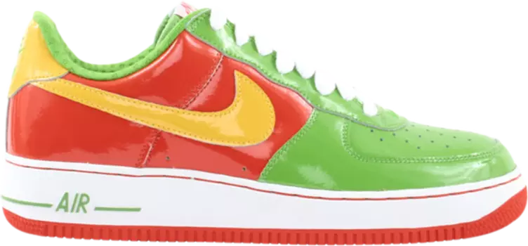 Кроссовки Nike Air Force 1 Premium 'Citrus', зеленый