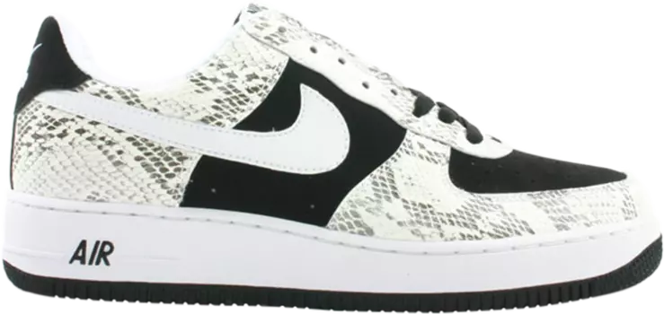 Кроссовки Nike Air Force 1 Premium 'Snake', черный
