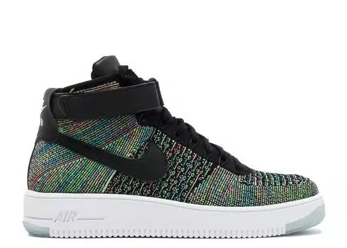 Кроссовки Nike AIR FORCE 1 ULTRA FLYKNIT MID 'MULTI-COLOR 2.0', розовый