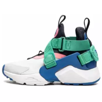 Кроссовки Nike Air Huarache City Sail Light Menta-Lt Racer Blue Women's, зеленый