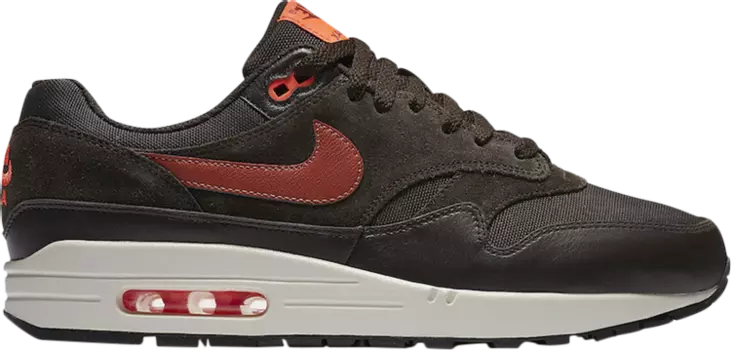 Кроссовки Nike Air Max 1 Premium 'Velvet Brown', коричневый