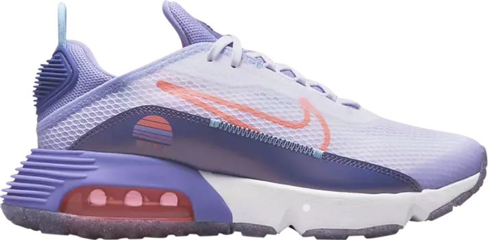 Кроссовки Nike Air Max 2090 SE GS 'Dark Purple Dust', фиолетовый