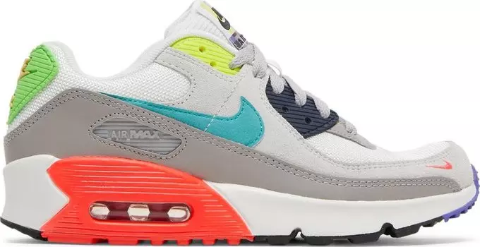 Кроссовки Nike Air Max 90 GS 'Evolution of Icon', серый