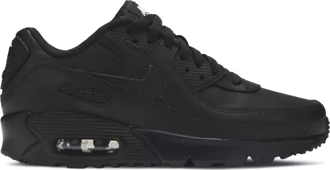 Кроссовки Nike Air Max 90 GS 'Triple Black', черный
