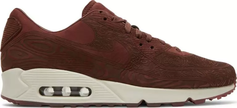 Кроссовки Nike Air Max 90 QS Laser 'Woodgrain - Dark Pony', красный