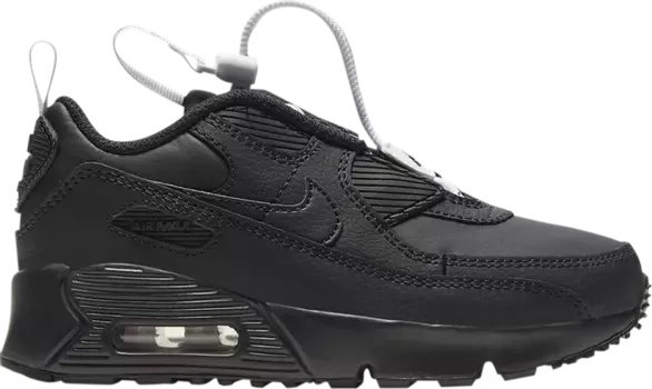 Кроссовки Nike Air Max 90 Toggle PS 'Triple Black', черный