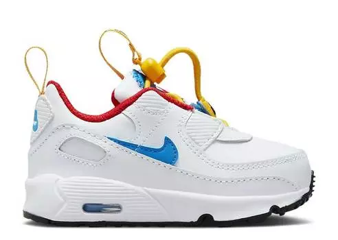 Кроссовки Nike AIR MAX 90 TOGGLE TD 'WHITE PHOTO BLUE', белый