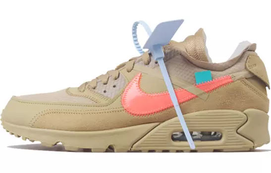 Кроссовки Nike Air Max 90 Unisex, бежевый/розовый