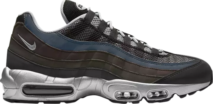Кроссовки Nike Air Max 95 Premium 'Rainbow 3M', черный