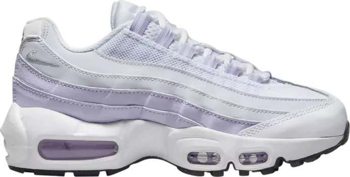 Кроссовки Nike Air Max 95 Recraft GS 'White Violet Frost', белый