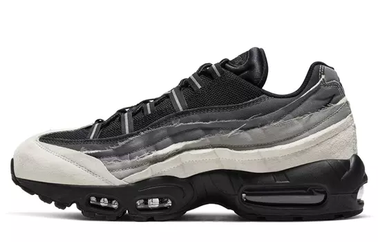 Кроссовки Nike Air Max 95 Unisex, черный/белый/темно-серый