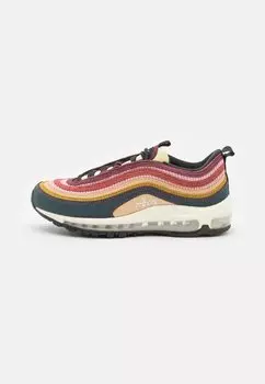 Кроссовки Nike AIR MAX 97, цвет deep jungle/white/bronzine/sesame/red stardust/cedar