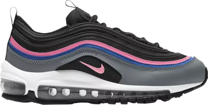 Кроссовки Nike Air Max 97 GS 'Black Smoke Grey', черный