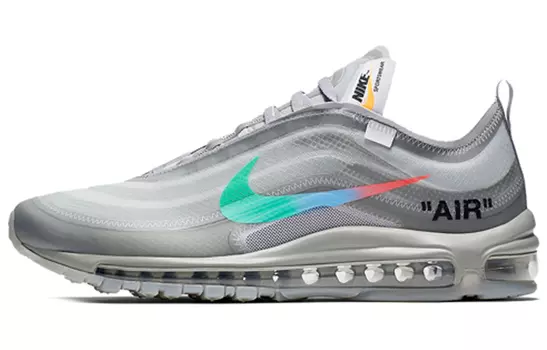 Кроссовки Nike Air Max 97 Unisex, серый/голубой