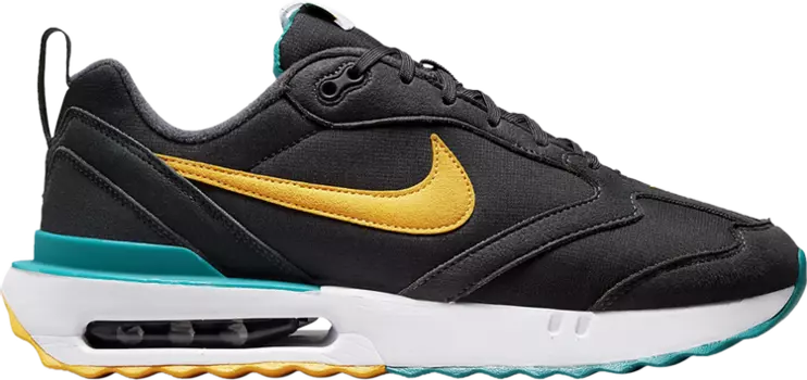 Кроссовки Nike Air Max Dawn 'Dark Smoke Grey University Gold', серый