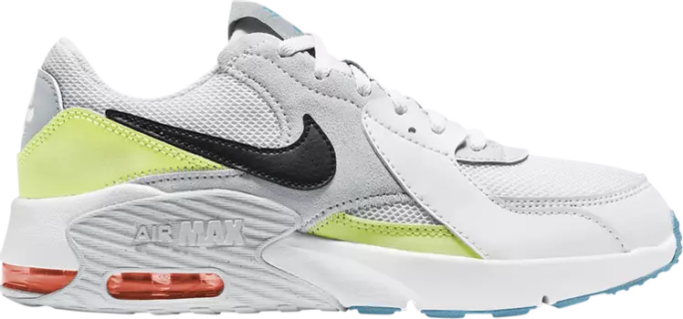 Кроссовки Nike Air Max Excee GS 'White Pure Platinum', белый