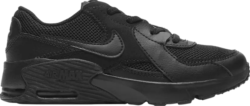 Кроссовки Nike Air Max Excee PS 'Triple Black', черный