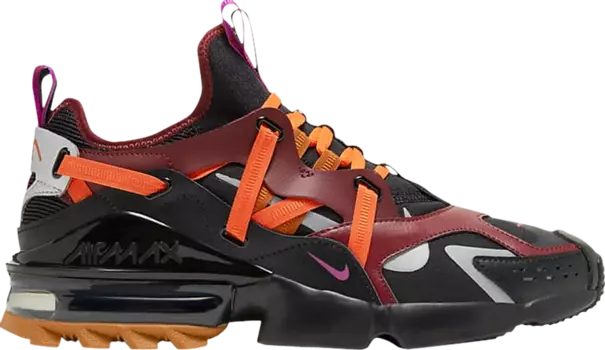Кроссовки Nike Air Max Infinity Winter 'Black Elektro Orange', черный