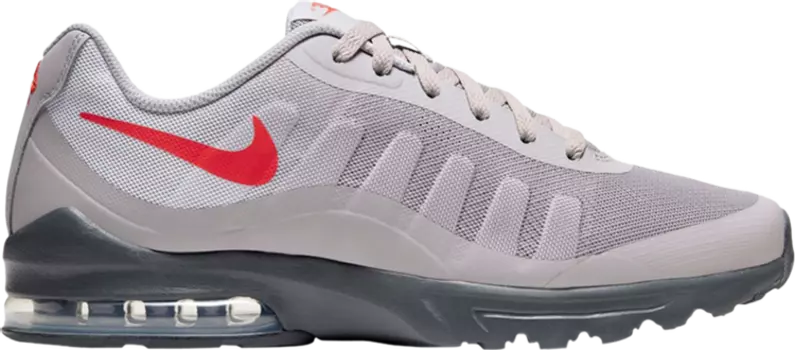 Кроссовки Nike Air Max Invigor 'Atmosphere Grey Habanero Red', серый