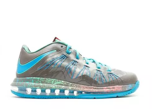 Кроссовки Nike AIR MAX LEBRON 10 LOW 'SWAMP THING', зеленый