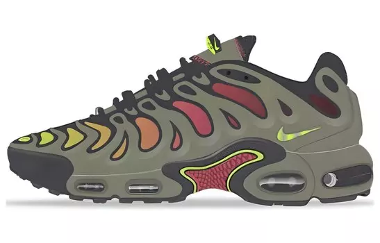 Кроссовки Nike Air Max Plus Drift Light Silver Volt, зеленый