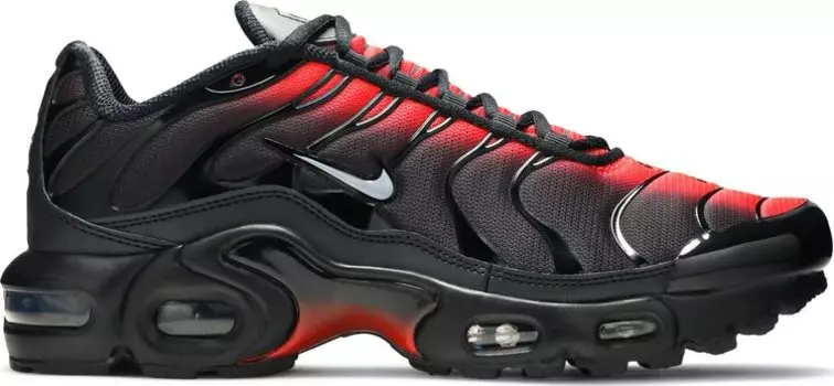 Кроссовки Nike Air Max Plus GS 'Black Crimson', черный