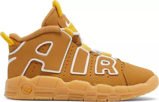 Кроссовки Nike Air More Uptempo TD 'Wheat', коричневый