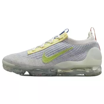 Кроссовки Nike Air VaporMax 2021 FK, бежевый/синий/зеленый