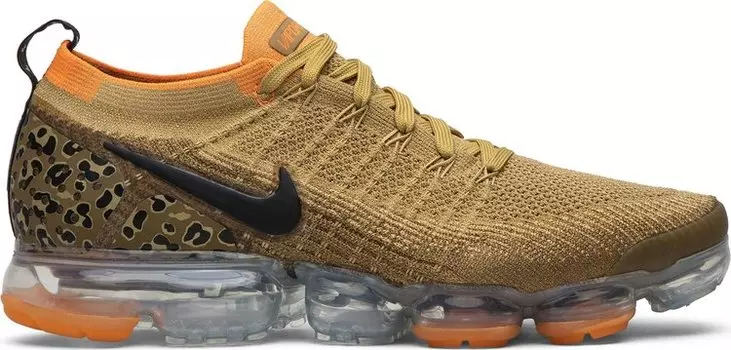 Кроссовки Nike Air VaporMax Flyknit 2 'Leopard', коричневый