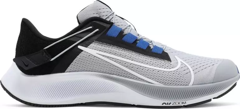 Кроссовки Nike Air Zoom Pegasus 38 FlyEase 'Wolf Grey Hyper Royal', серый