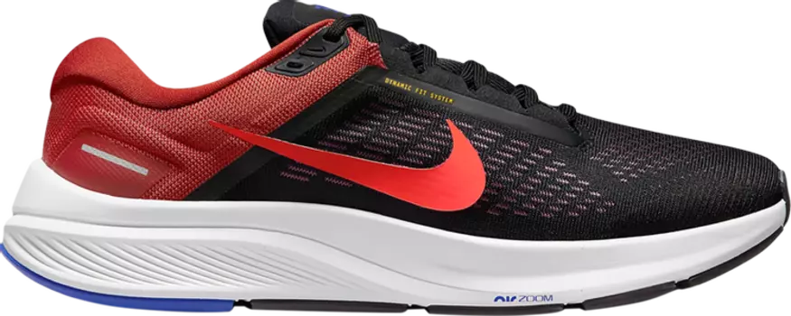 Кроссовки Nike Air Zoom Structure 24 'Black Cinnabar', черный
