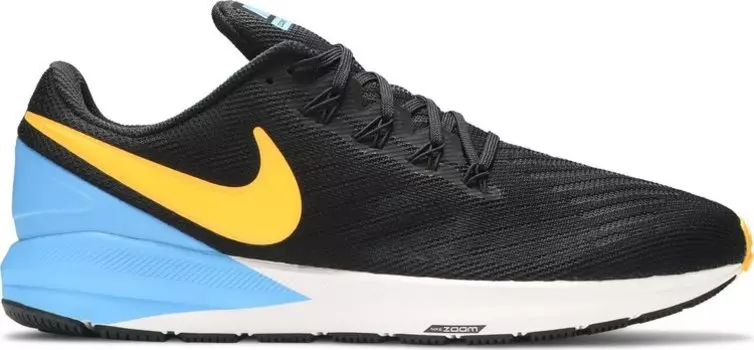 Кроссовки Nike Air Zoom Structure 'Laser Orange', черный