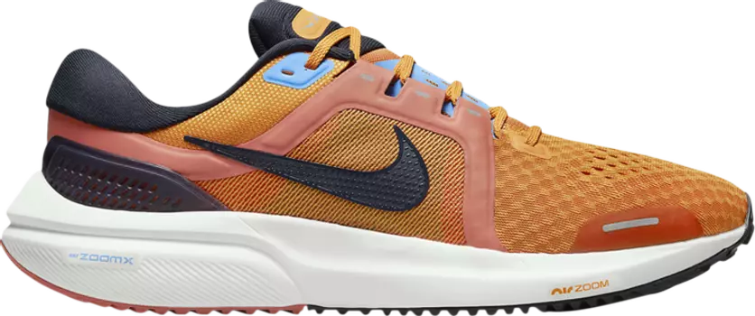 Кроссовки Nike Air Zoom Vomero 16 'Light Curry Dark Obsidian', оранжевый