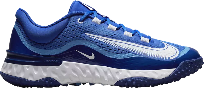 Кроссовки Nike Alpha Huarache Elite 4 TF 'Hyper Royal', синий