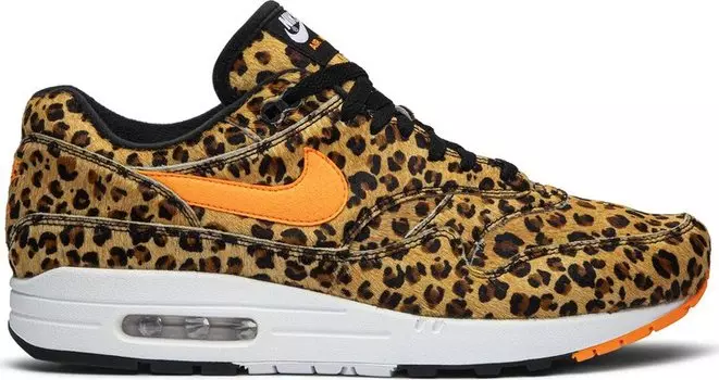 Кроссовки Nike Atmos x Air Max 1 DLX 'Animal Pack - Leopard', коричневый