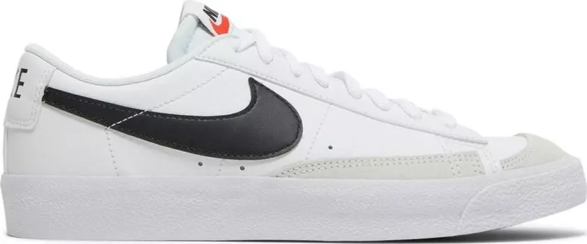 Кроссовки Nike Blazer Low '77 GS 'White Black', белый