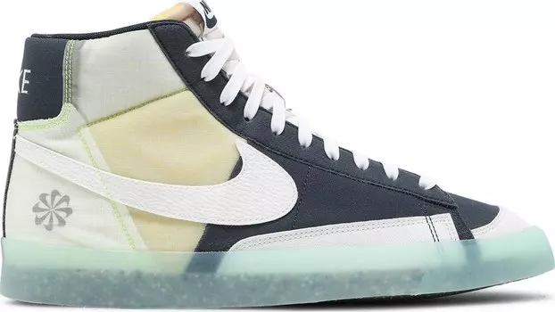 Кроссовки Nike Blazer Mid '77 'Move To Zero - Armory Navy', синий