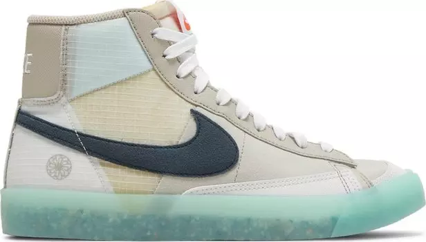 Кроссовки Nike Blazer Mid '77 GS 'Move To Zero - Cream', кремовый