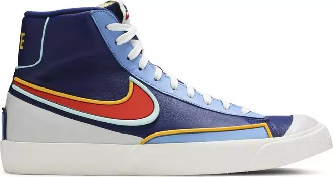 Кроссовки Nike Blazer Mid '77 Infinite D/MS/X 'Deep Royal Blue Copa', синий