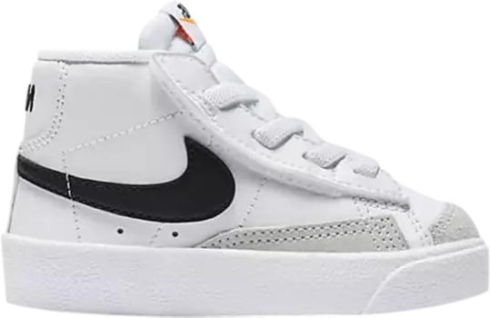 Кроссовки Nike Blazer Mid '77 TD 'White Black', белый
