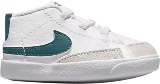 Кроссовки Nike Blazer Mid CB 'White Dark Teal Green', белый