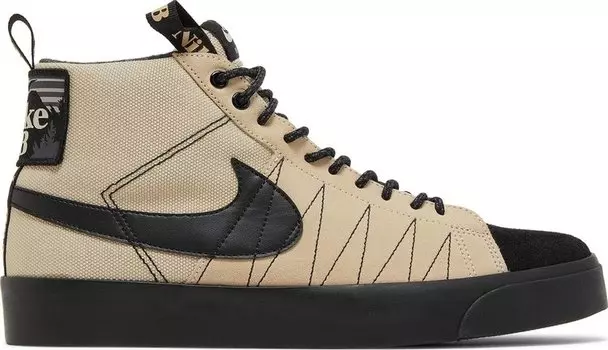 Кроссовки Nike Blazer Mid Premium SB 'Acclimate Pack - Rattan Black', коричневый