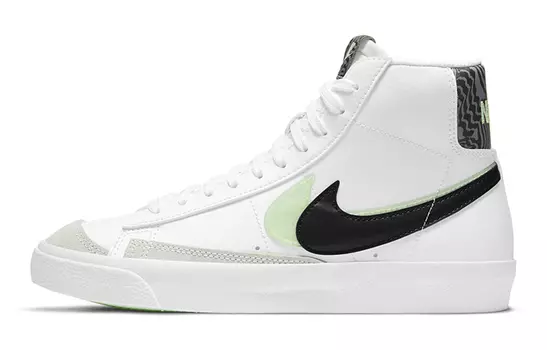 Кроссовки Nike Blazer Mid 77 SE GS Double Swoosh - White Vapor Green