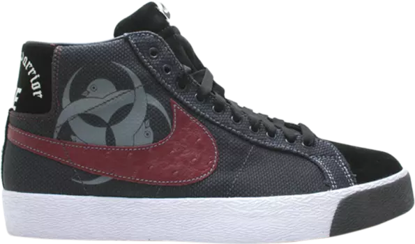 Кроссовки Nike Blazer SB 'Lordless Warrior', черный
