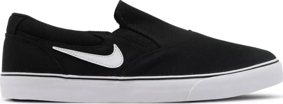 Кроссовки Nike Chron 2 Slip SB 'Black White', черный